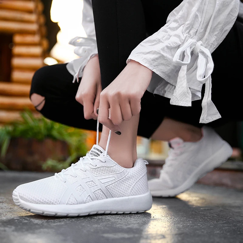 Повседневная женская обувь модная для Для женщин беговые кроссовки Chaussures femme