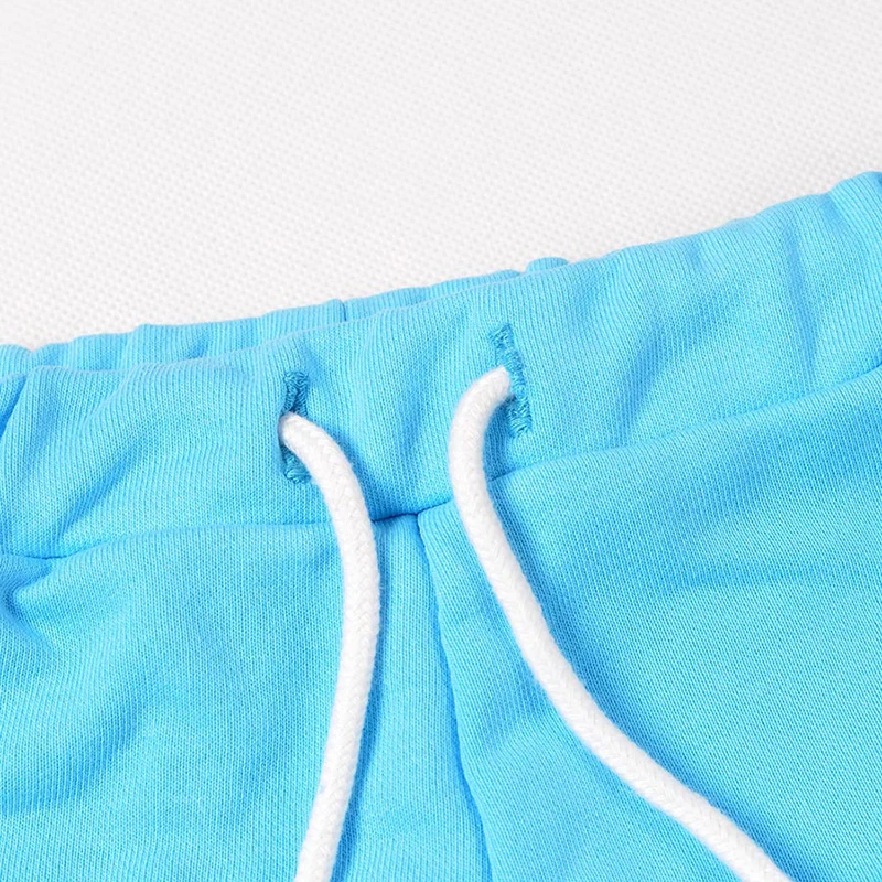 Детские летние хлопковые шорты ярких цветов для мальчиков и девочек 3 13 лет|kids