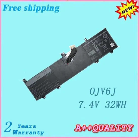 Высококачественный аккумулятор для ноутбука DELL 0JV6J OJV6J 7 4 V 32WH Аккумулятор
