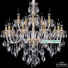 Потолочная люстра светодиодная для гостиной Италия|crystal