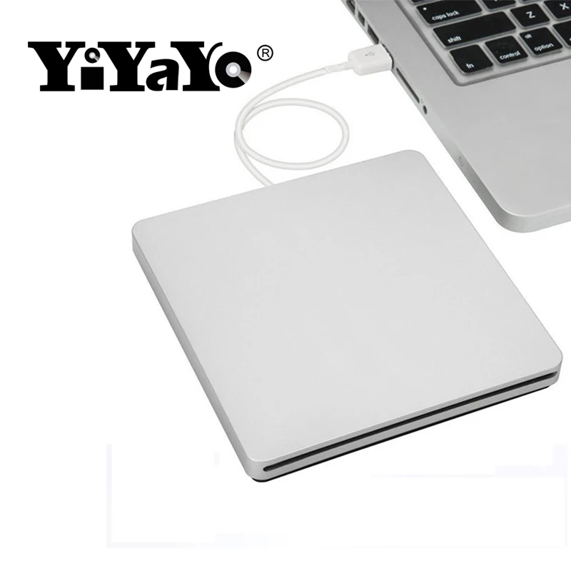 Внешний USB 2 0 CD/DVD рекордер YiYaYo|optical drive|dvd driveslot loading |