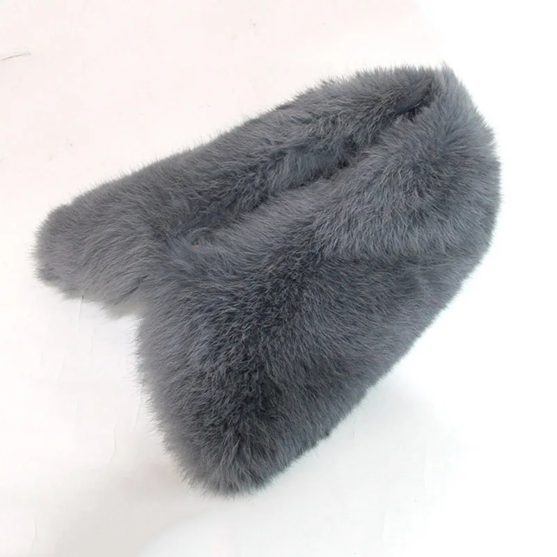 Зимние натуральный меховой воротник для Для женщин с кнопка пальто Мех животных