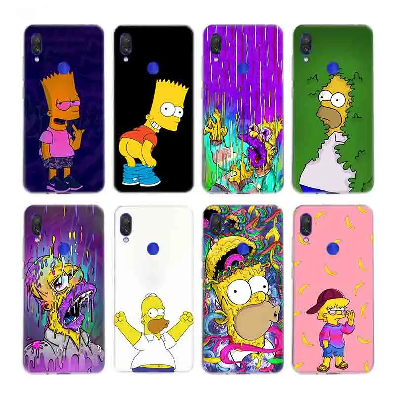 Чехол для телефона Homer J. Simpson комикс чехол Xiaomi Redmi K20 8 7 6A 6 5 Plus 5A 4 4A 4X S2 Note Pro |