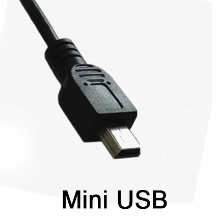 BANVIE DC 5 V 3A двойной USB автомобильный прикуриватель зарядное устройство адаптер для автомобиля DVR зарядка с кабелем 3,5 м Mini/Micro USB порт - Название цвета: 1. Mini USB