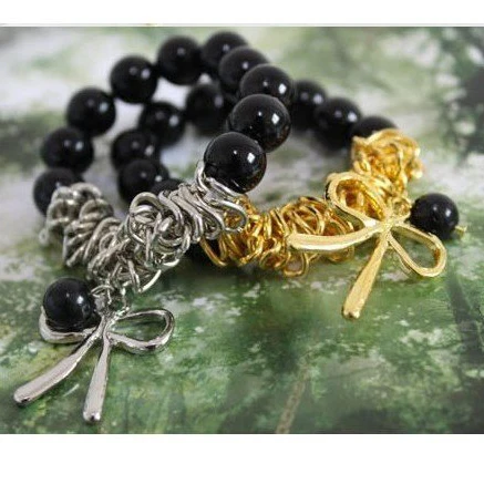 Новые модные браслеты с жемчужными бабочками на цепочке для осени/осени Женские