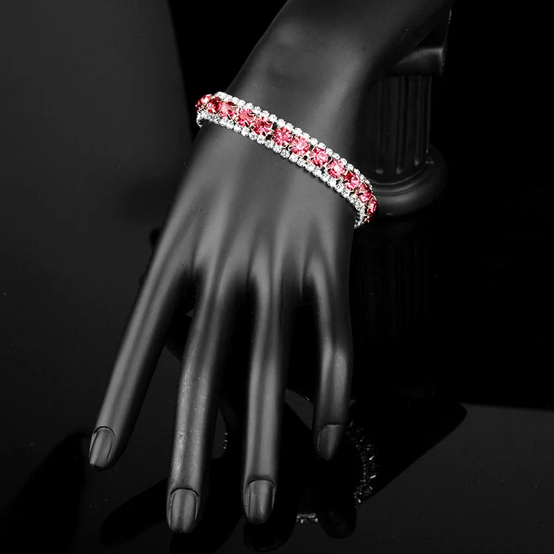 IREACESS новинка Роскошная ручная цепочка свадебный браслет для женщин Красный