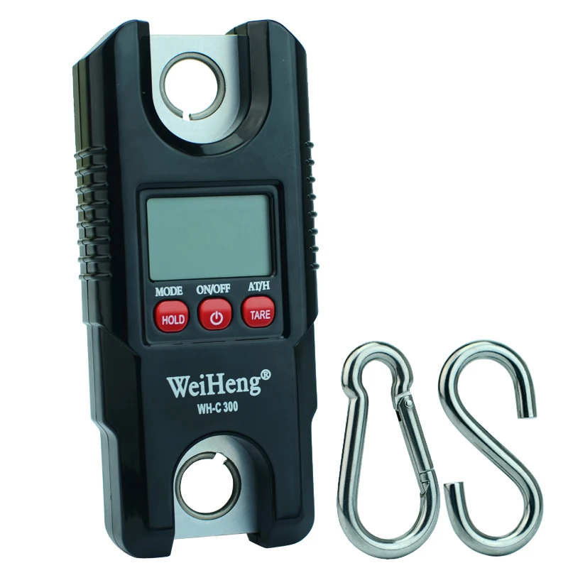 300kg 660lbs Hanging Crane Scale High Precision Heavy Duty Weighting Hook Electronic LCD | Инструменты