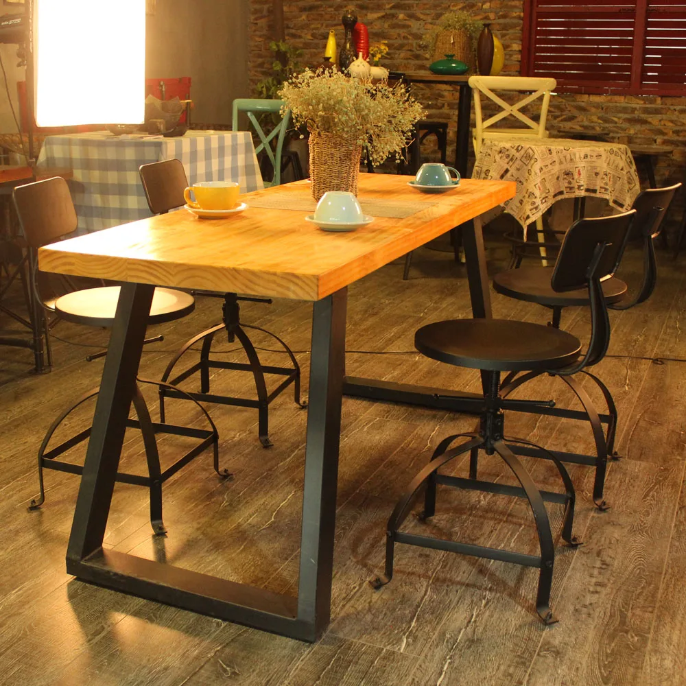

Industrial Style Metal Bar Stool Ajustable Height Swivel Kitchen Dining Bar Chair Backrest Coffee Chair Cafe Home Furniture
