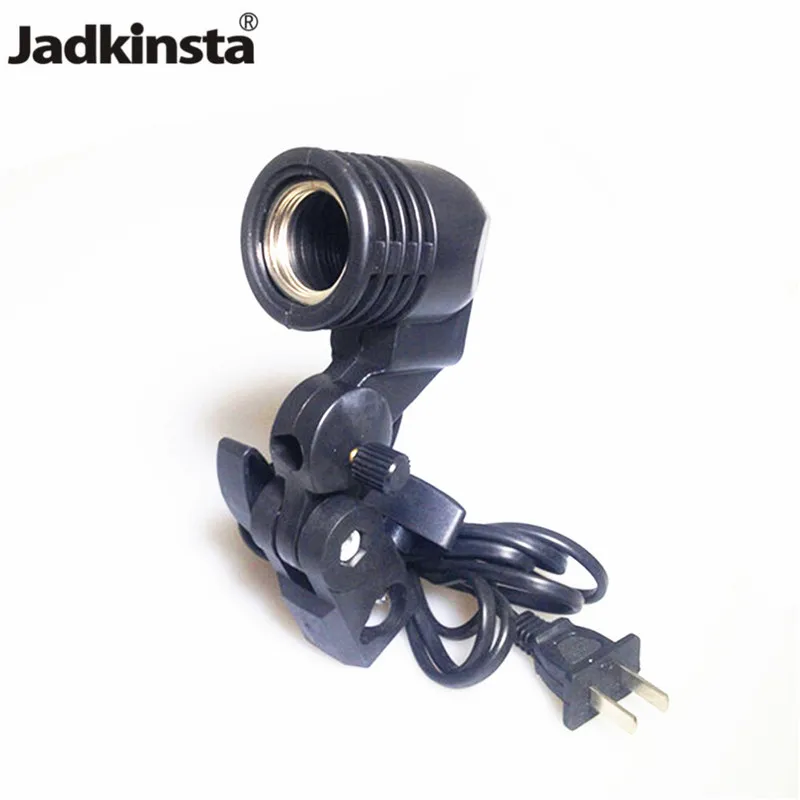 E27 розетка с одной головкой держатель лампы вспышка зонтик кронштейн фото