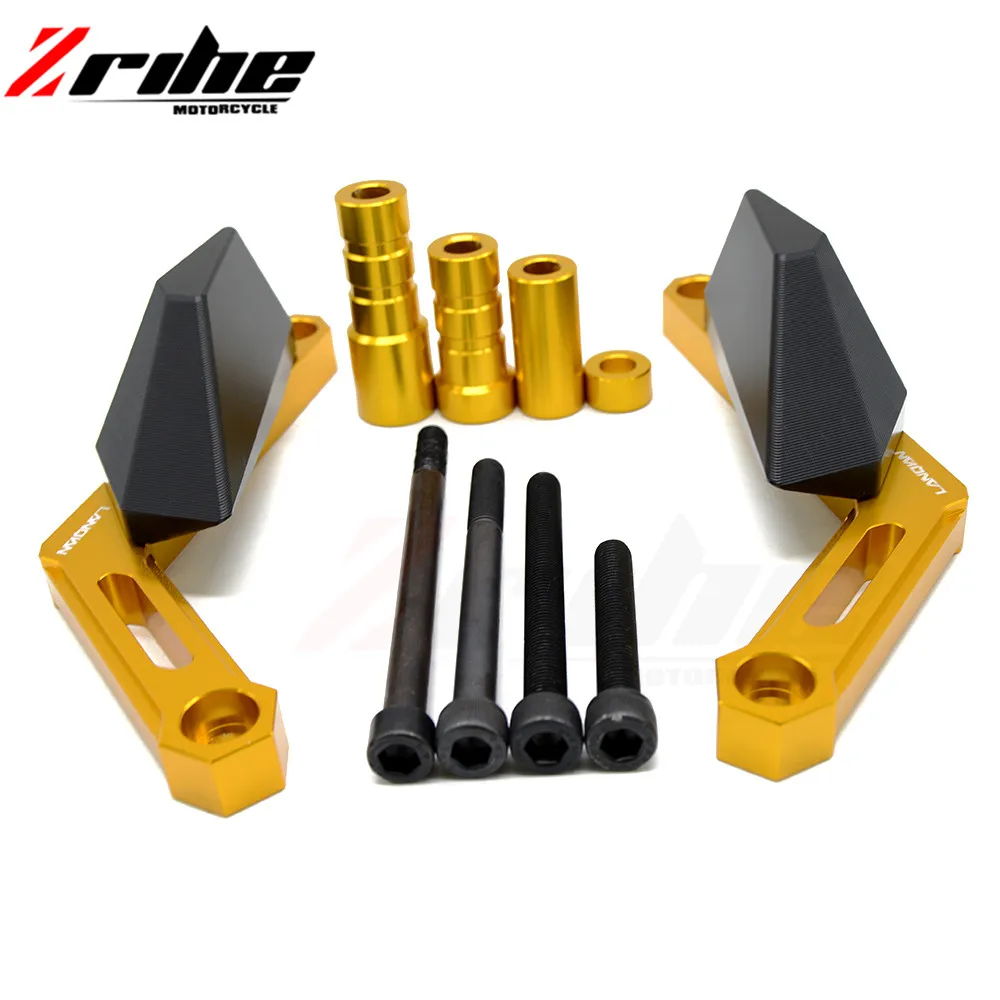 For Motorcycle Frame Sliders Crash Falling Protection Anti Protectors YAMAHA MT-09 MT09 TRACER FZ09 FJ09 2013 2014 201 | Автомобили и