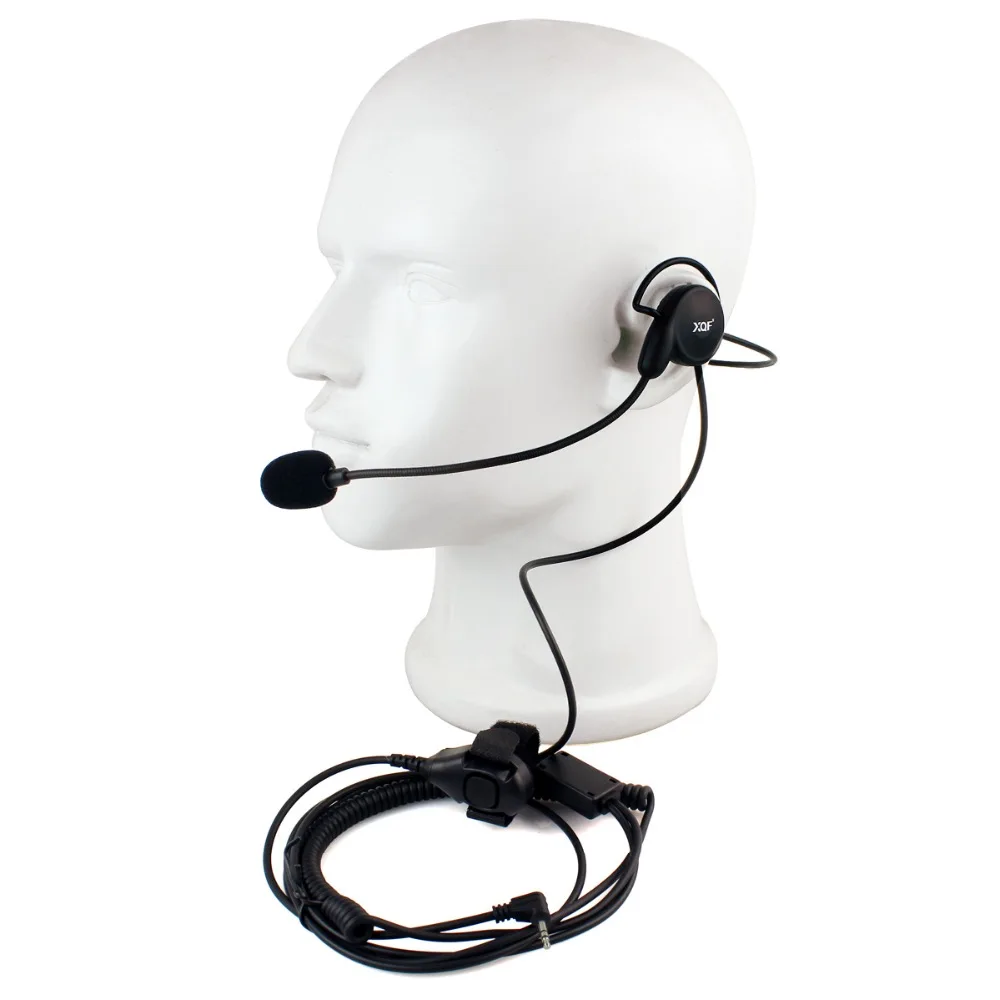 Новые наушники с микрофоном гарнитура PTT для Kenwood BAOFENG UV 5R 777 888s WOUXUN HYT PUXING Motorola
