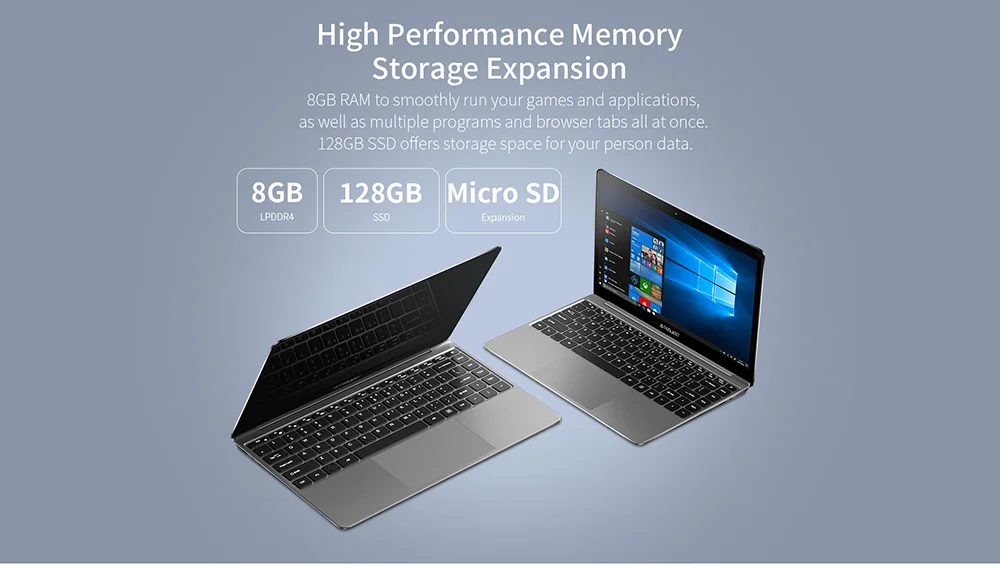 Ноутбук Teclast F7 Plus 14,0 дюймов Windows 10 Intel Gemini Lake N4100 четырехъядерный 1,1 ГГц 8 Гб ОЗУ 256 ГБ SSD HDMI 6500 мАч