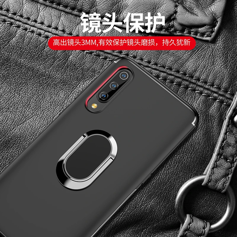 Чехол-подставка с магнитным кольцом для Xiaomi Mi 9 Mi9 SE 8 мягкий чехол из ТПУ Redmi Note 7 Go