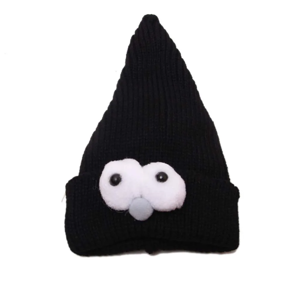 

Baby Autumn and Winter Wool Hat Children's Big Eye Care Ear Wool Hat Baby Knitted Hat Baby Hat Toddler Beanie