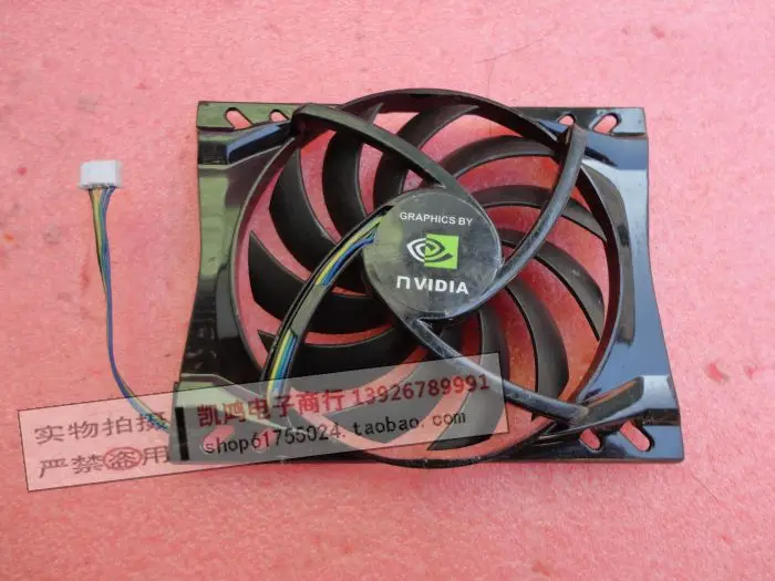 Вентилятор видеокарты Nvidia ga92s2h pfta 12v 0.35a 4 line pwm|card fan|graphics card fanfan graphic |