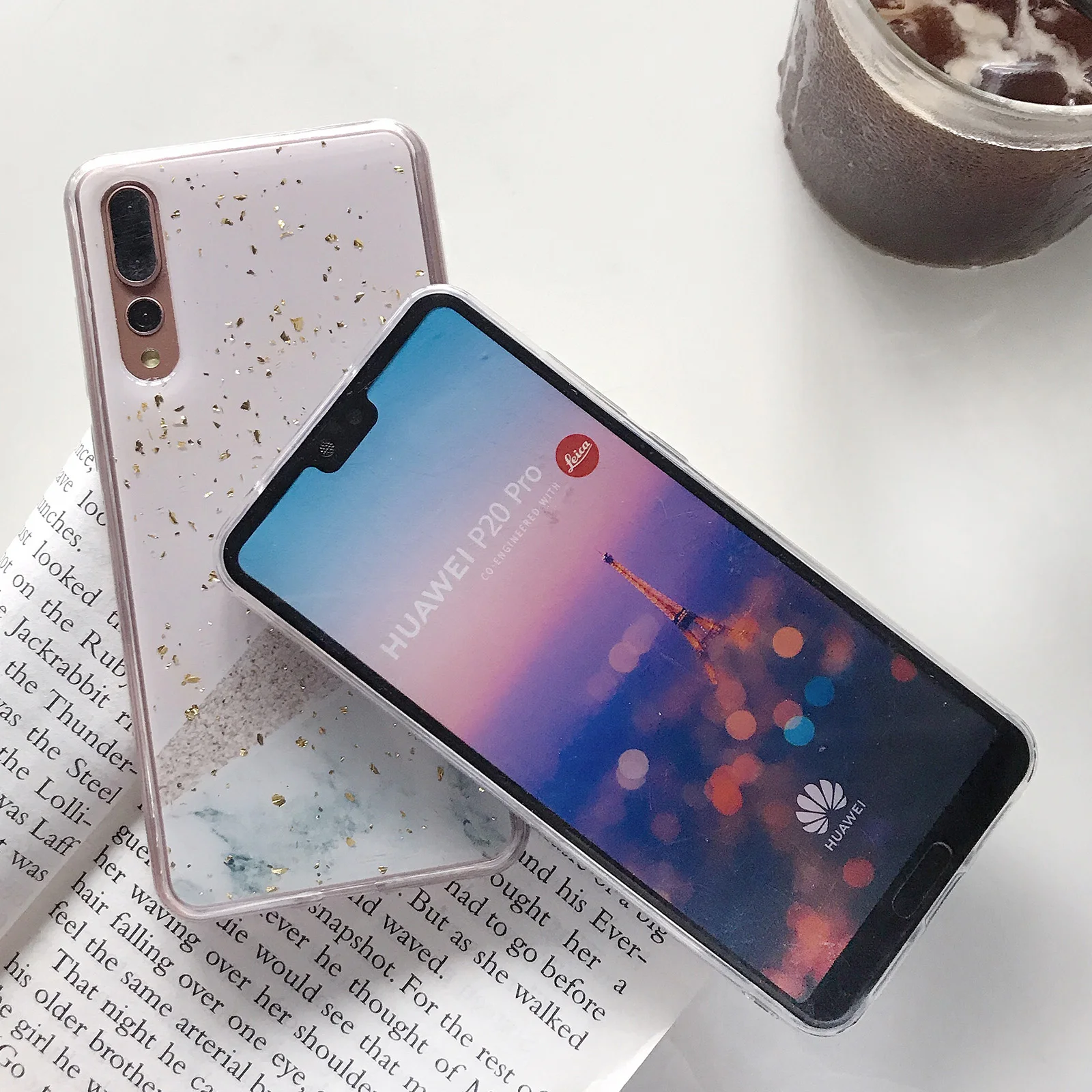 Для samsung galaxy S9 S10 Note 8 9 Модный Резиновый эпоксидный мраморный чехол для телефона с