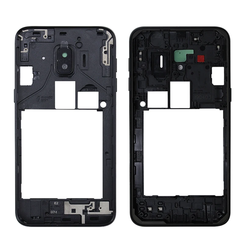 Для Samsung Galaxy J2 Pro J250/J2 Core J260/J3 J320/J3 Prime J327/J3 J337 средняя рамка задняя крышка корпуса Запчасти