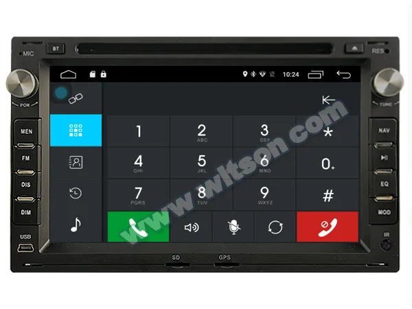 Специальный автомобильный DVD-плеер 7 дюймов четырехъядерный Android 6 0 OS для Peugeot 307