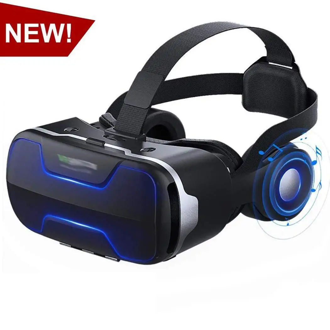 3D VR Очки виртуальной реальности стерео ручная игра смотреть фильм играть в игры.