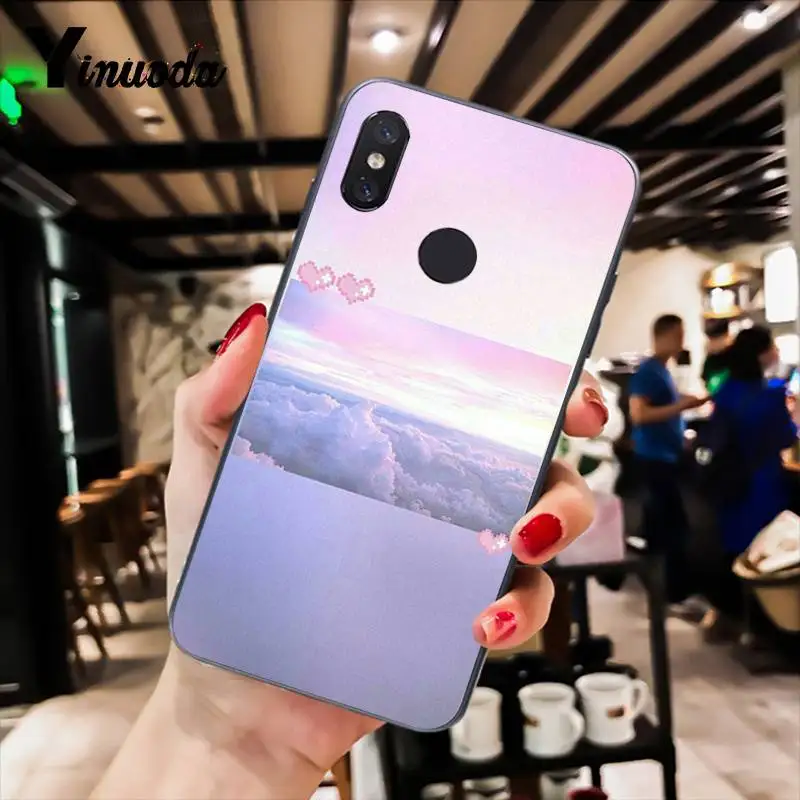 A10 Yinuoda сладкий небо розовый великое искусство узор печати эстетическое PhoneCase для XiaomiMi6 Mix2 Mix2S Note3 8 lite Redmi5 note5 Note4 4X - Цвет: A10