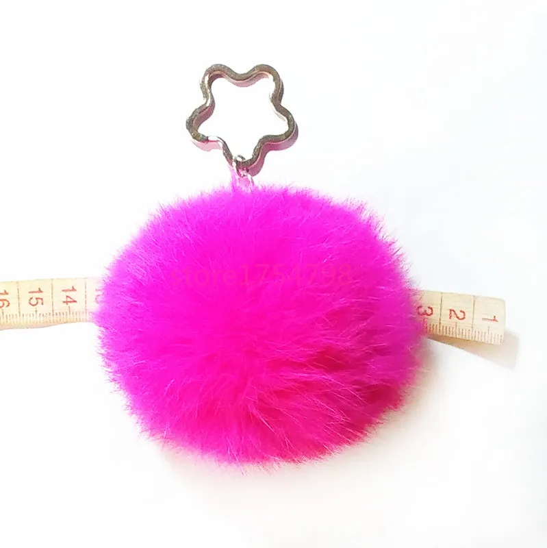 10 цветов на каблуке 9 см с мехом бренд мешок автомобильный брелок для ключей