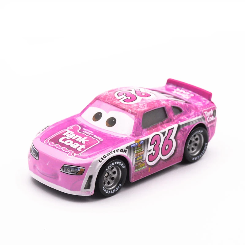 22 1:55 disney Pixar Cars 3 новые роли Storm Джексон освещение Маккуин мисс оладьи Крус Рамирес металла автомобиль игрушки для мальчиков дни рождения подарок - Цвет: 22