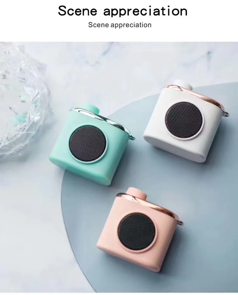 Беспроводной портативный мини-сабвуфер в стиле ретро с Bluetooth | Электроника