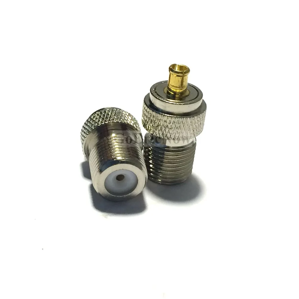 4 шт. RF коаксиальный F гнездовой разъем к MCX штырьковый переходник коннектор