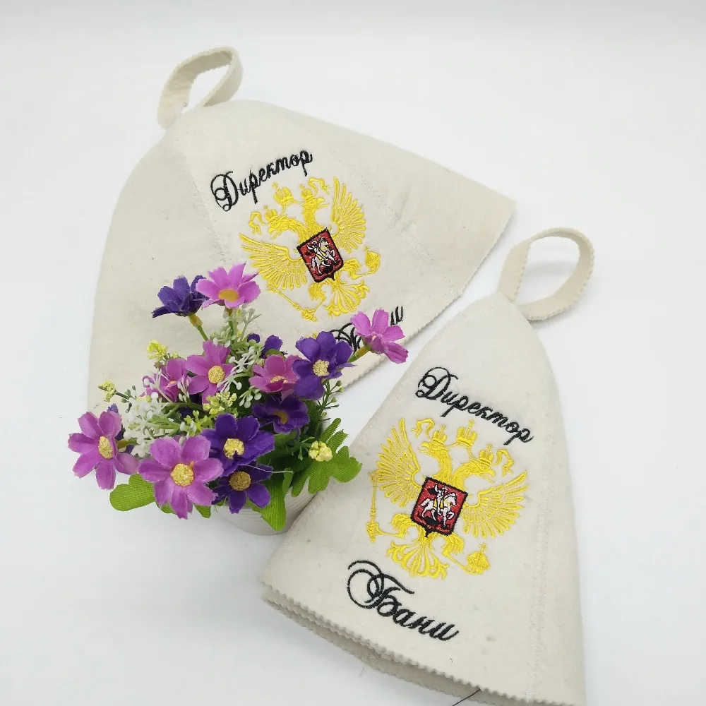 Белый прекрасный шерсть шляпа для ванной комнаты (2 шт./упаковка) душ магия