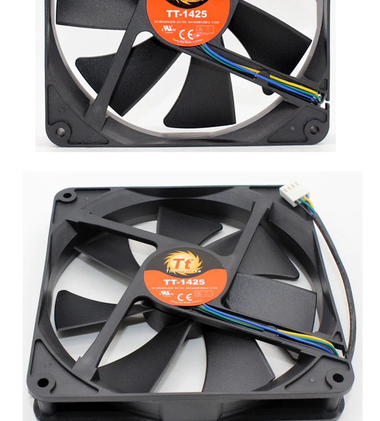 Tt HA1425M12SB-Z 14 см 14025 12 V 0.36A 4 линий компьютер pwm шасси питания вентилятор охлаждения