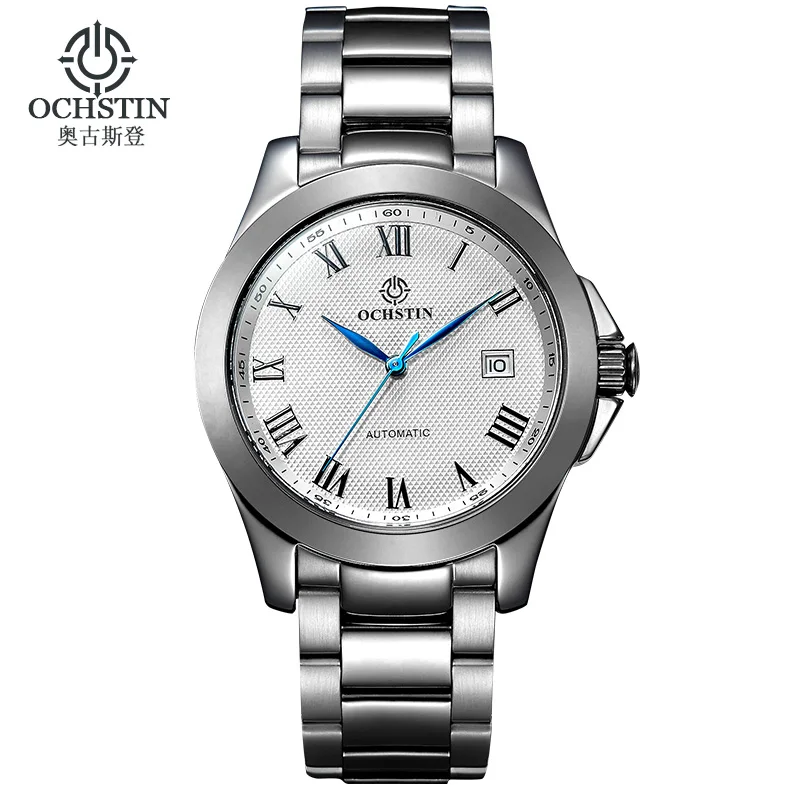Часы мужские армейские механические из нержавеющей стали|hombre|hombre reloj |