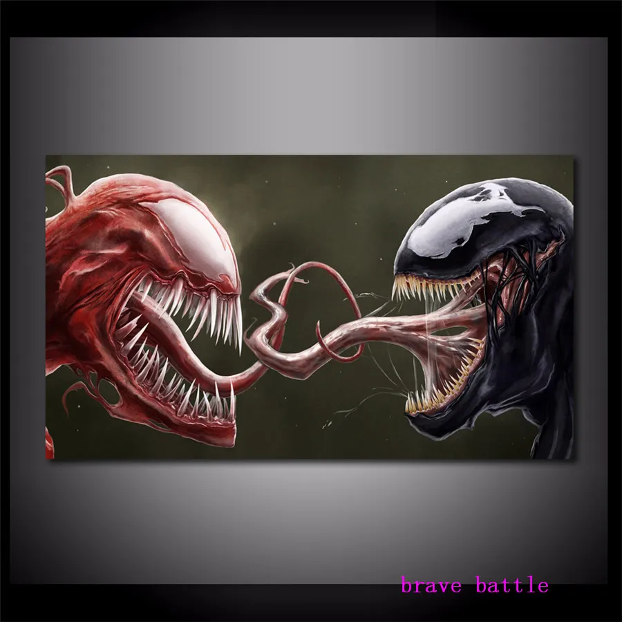 Venom Vs Carnage холст картина печать гостиная домашний декор Современное украшение на