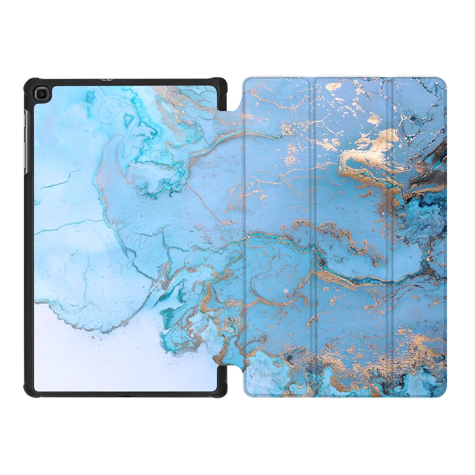 SS01 Чехол MTT для samsung Galaxy Tab A, 10,1 дюймов, SM-T510, T515, с мраморным принтом, тонкий, из искусственной кожи, откидной, откидной, с подставкой, чехол для планшета - Цвет: SS01