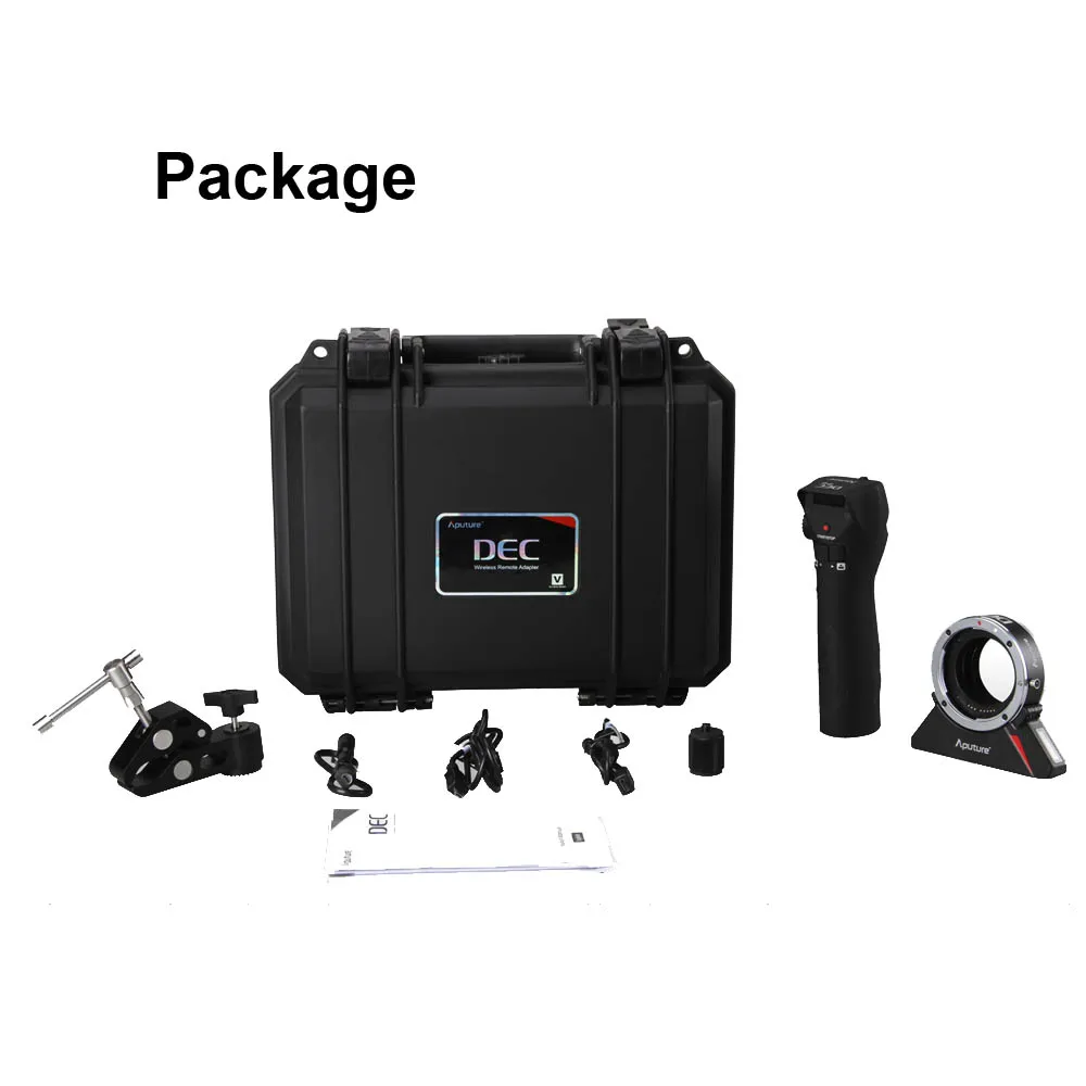 Aputure DEC пульт дистанционного управления Беспроводной Follow Focus EF EF-S переходник для