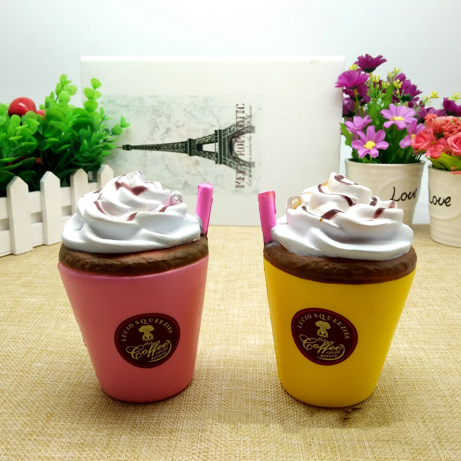 Jumbo милый 7-19 см Kawaii мягкий имитация мороженого для детей медленно поднимающийся красочный Rilakkuma Yummy Squeeze Игрушка SMSNXY