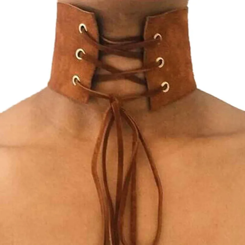 Женское колье чокер в готическом стиле ожерелье цепочка ручной работы ретро 1