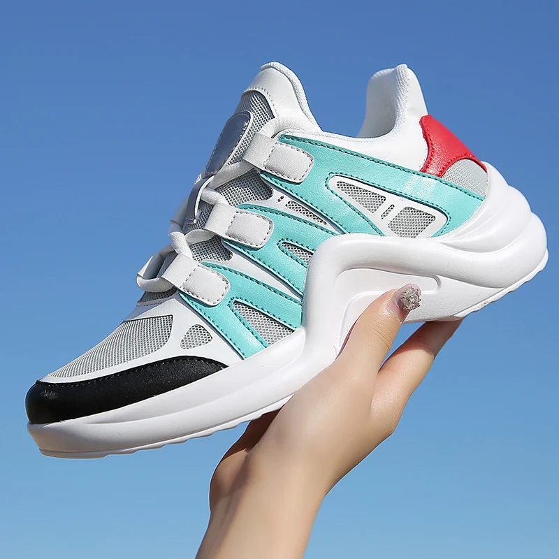 2018 дышащая сетчатая женская повседневная обувь из Вулканизированной Ткани