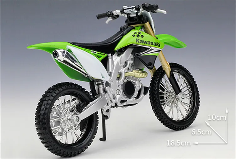 Maisto 1:12 игрушки для мотоциклов KX450F комплекты для автомобилей DIY Собранный мотоцикл детские игрушки коллекция