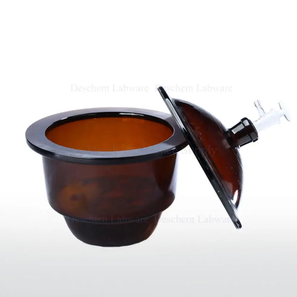 300 мм банка для Осушителя из янтарно коричневого стекла ID = 30 см с вакуумным