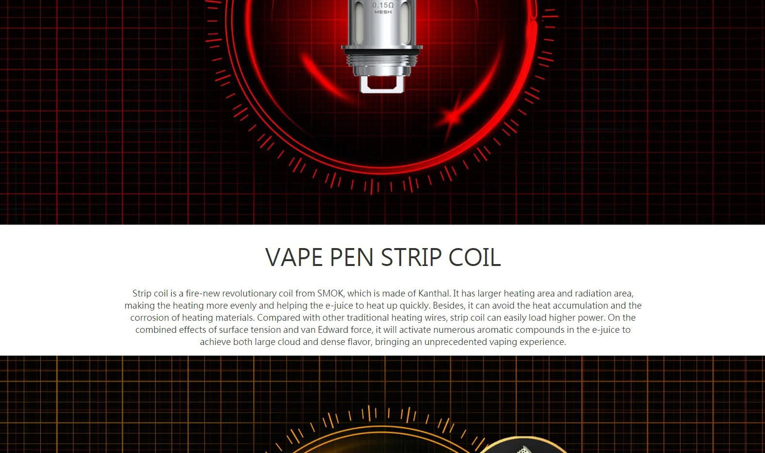 5 шт., оригинальная ручка SMOK Vape, 22 катушки, Vape, сетчатая лента, катушка, 0,15 Ом, подходит для SMOK Vape, ручка 22, Vape ручка, плюс комплект, электронные сигаретные катушки