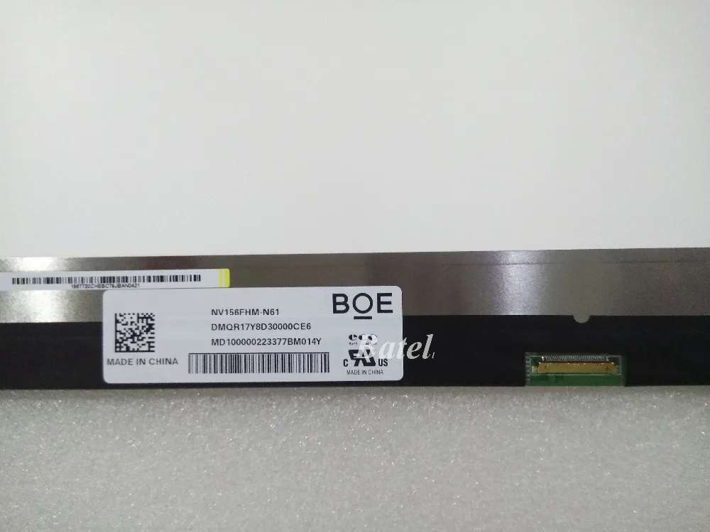 NV156FHM-N61 V8.0 V8.1 вверх и вниз винтовые отверстия ЖК-экран матрица для ноутбука 15 6