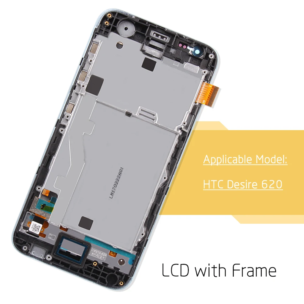 Оригинальный Для htc Desire 620G lcd сенсорный экран с рамкой для дисплей дигитайзер