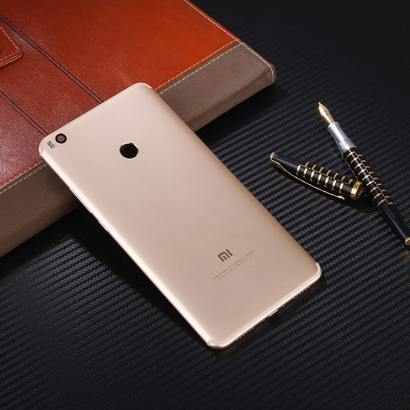 Original Xiaomi Mi MAX 2 Battery Back Cover Rear Housing Metal Door for MAX2 Camera Glass Lens Repair Spare Parts |