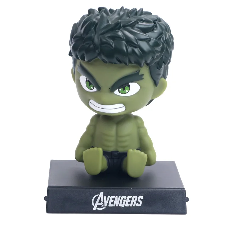 13 см Мстители миниатюры Marvel ПВХ фигурки героев Человек паук Халк Капитан Америка