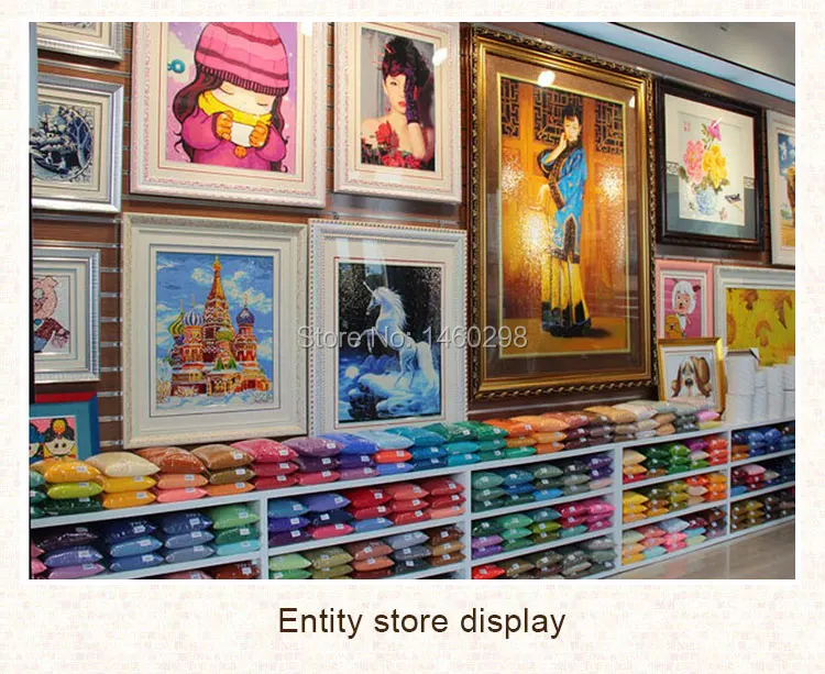 3D Diamond Painting full square drill home decoration Cross Stitch Embroidery fabric needlework white horse animal B403 | Дом и сад