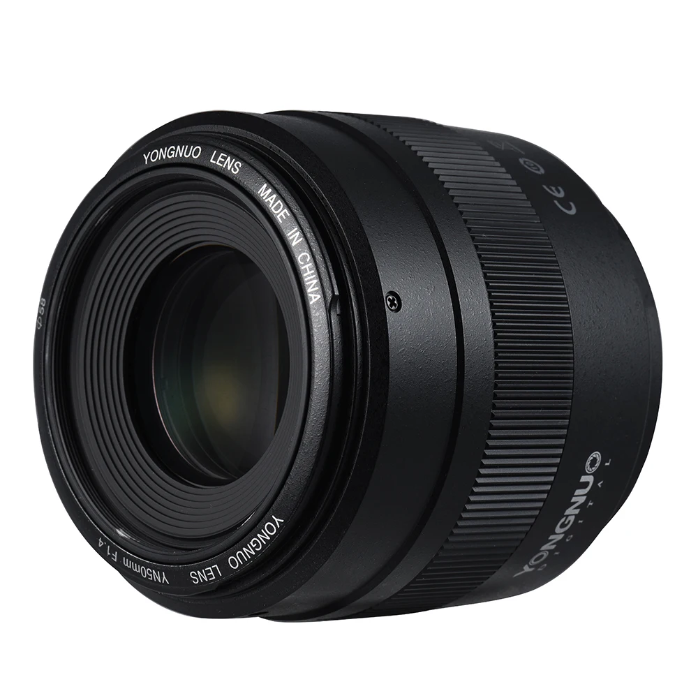 Новинка YONGNUO YN50mm объектив F1.4 стандартный основной Большая диафрагма Автофокус