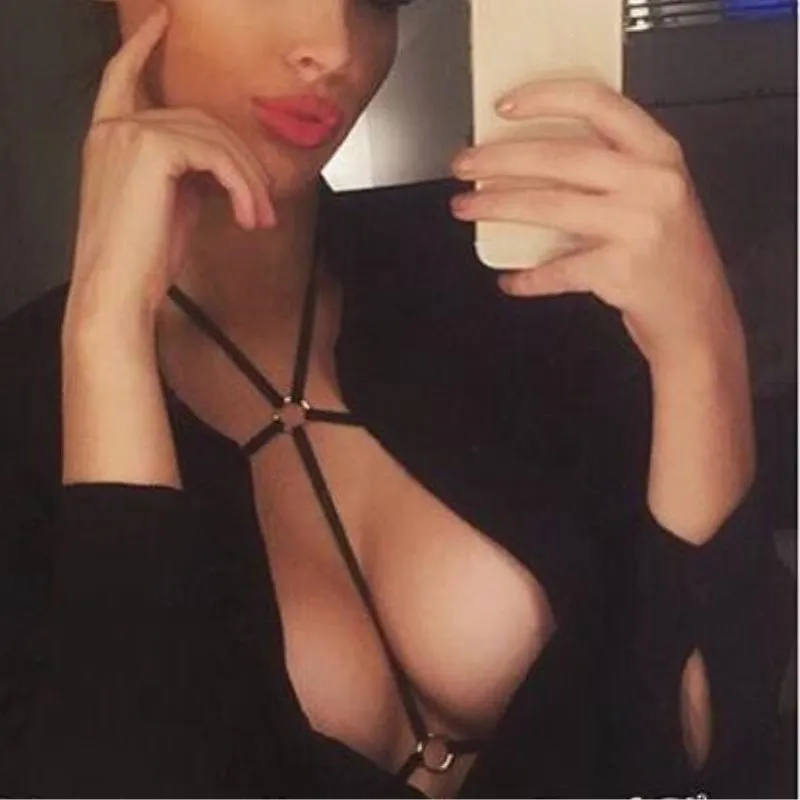 Новинка 2018 сексуальные женские пастельные открытые клетчатые Готический