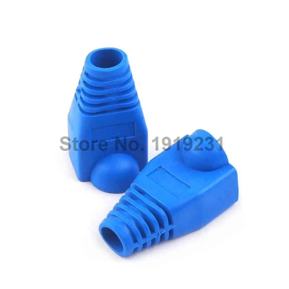 20 шт. Разъемы RJ45 cat5 cat5e cat6 разноцветные Защитные муфты для сетевых разъемов