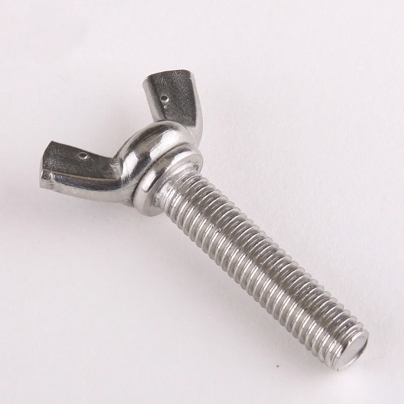 2 шт. болт бабочка Комплект болтов крылышков из нержавеющей стали 304 M6 *