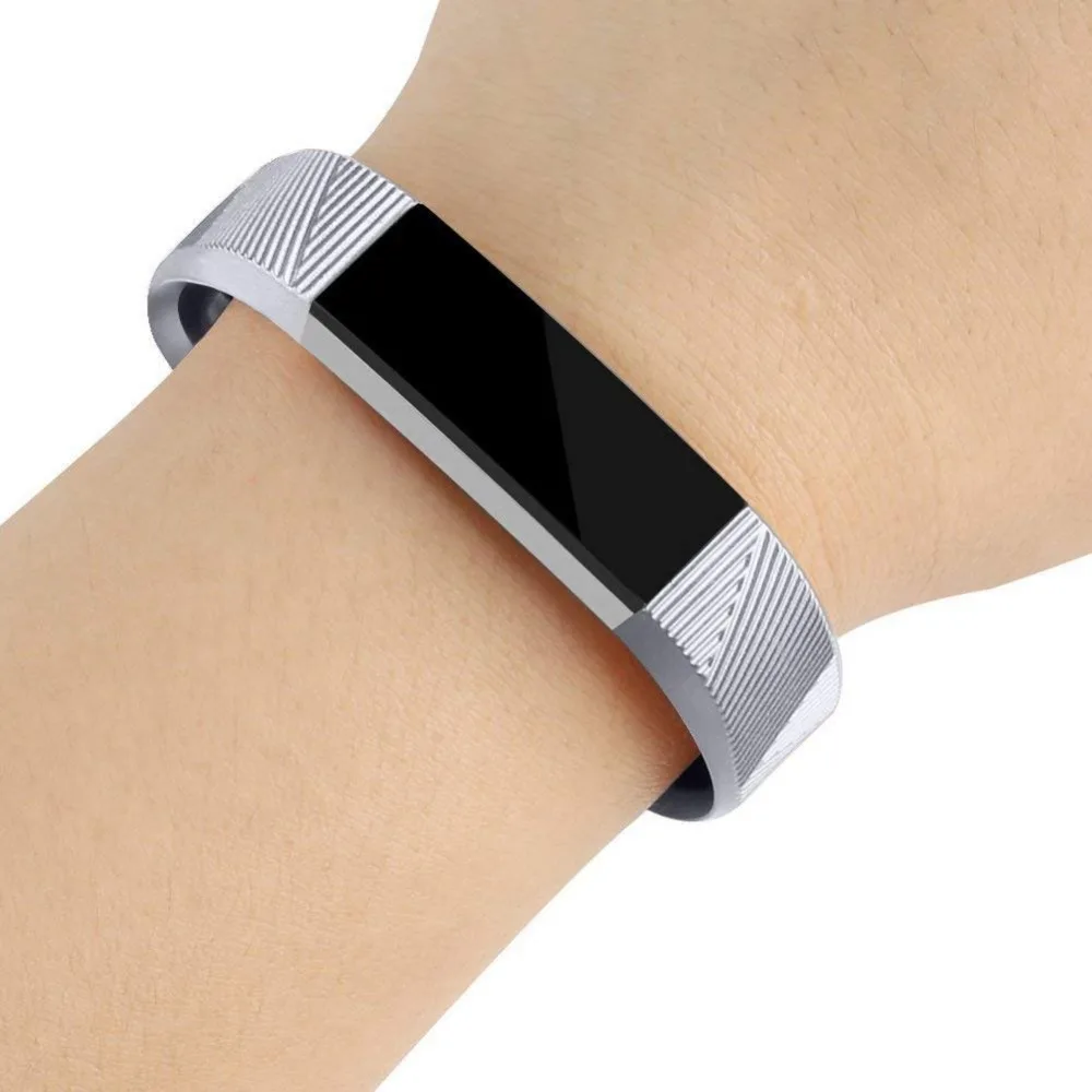 Baaletc 3 Упаковки Для Fitbit Alta HR и Alta сменные спортивные аксессуары, браслеты с металлической пряжкой Для Fitbit Alta